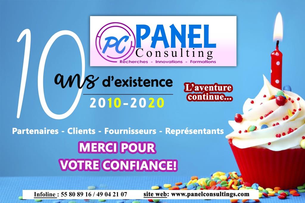 10 ans d'existence-panel consulting
